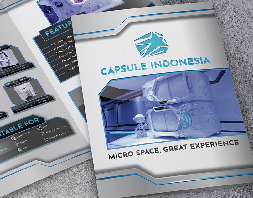 Capsule Indonesia Brochure Design